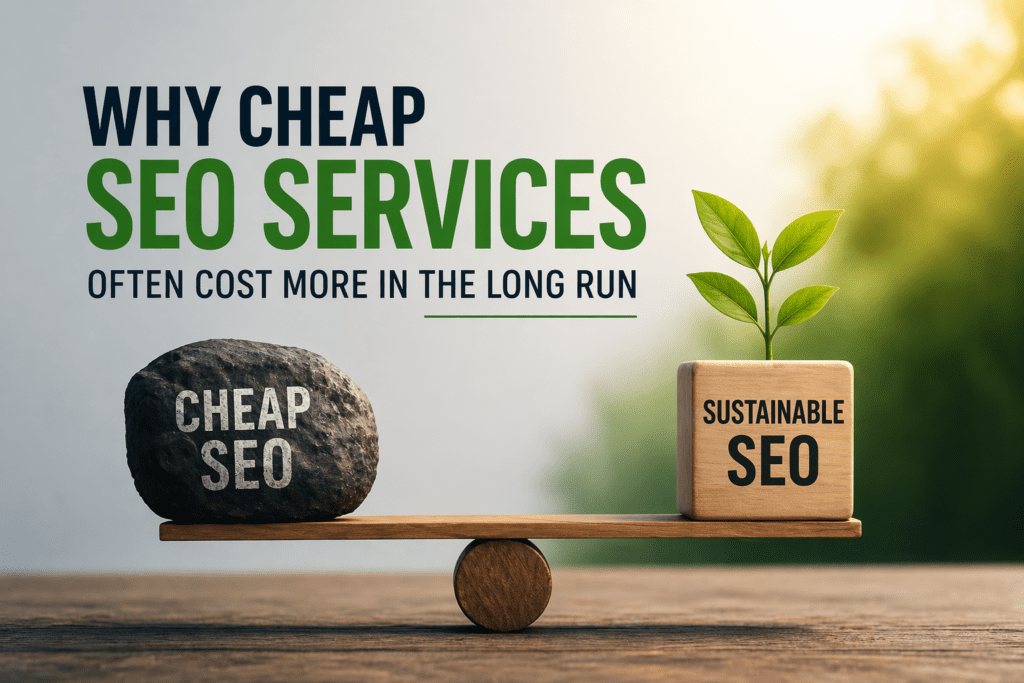 Why Cheap SEO Services, Hidden Risks, Long-Term Costs